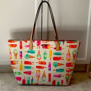 Kate Spade tote brand new -popsicle print